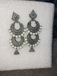 Statement Earrings - Set of 2 With Free Stoppers