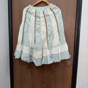 Boho Chic Ruffled Skirt