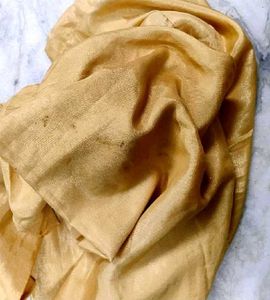 cream colour Silk plazzo salwar pant