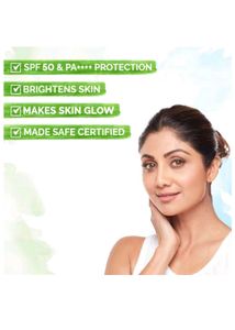Mamaearth Vitamin C Daily Glow Sunscreen for Tan P