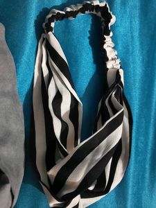 Headbands - Gray &amp; Striped