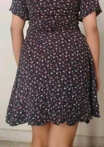 Floral Print Mini Dress