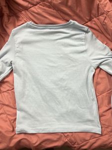Light Blue Long Sleeve Tee