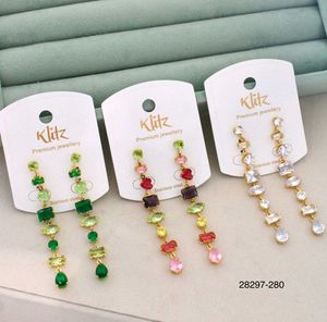 These rhinestones on gold plated stainless ste