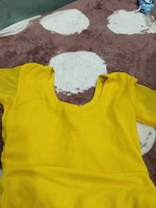 Elegant Yellow frock