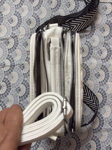 Chic White Crossbody Bag