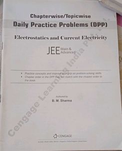 Cengage jee mains advanced physics books and dpp