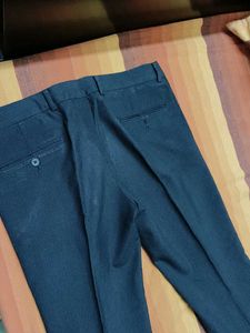 John Players Men Slim Fit Viscose Formal Trouser