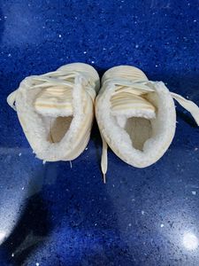 Woollen Shoes- Cream Colour