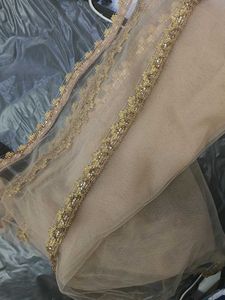 Beautiful Peach Glitter Embroided 3 Peice Lehenga