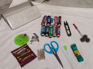 Sewing Kit with Threads &amp; Accessories