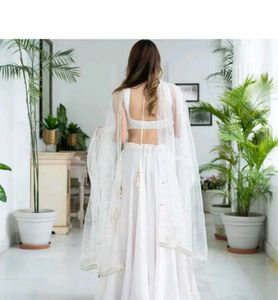 Elegant White Lehenga Choli