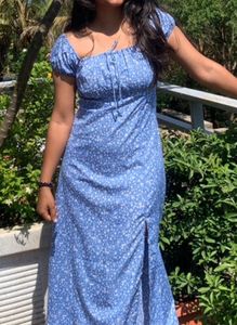 Floral Print Midi Dress