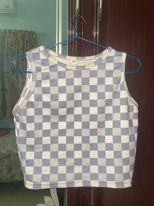 Tank Top Checked | XS