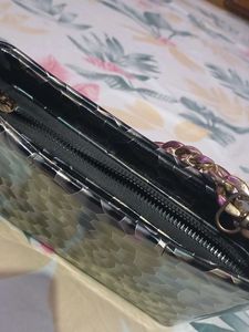 Holographic Chain Shoulder Bag