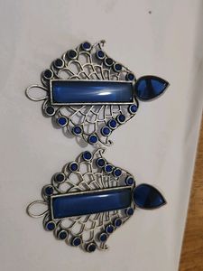 2 Heavy Dangler Feative Ethnic Earrings