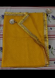 Leheriya Haldi Lehenga - 3pcs