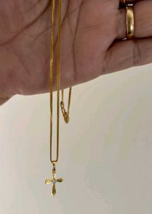 Gold Herringbone Chain