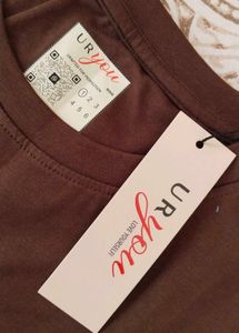 Brown &#39;Be Different&#39; Graphic Tee