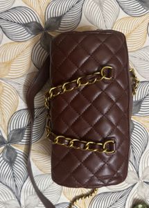 Quilted Chain Shoulder Bag