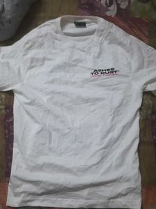 Ashes to Dust Oversized White T-Shirt