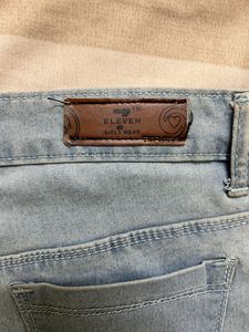 Eleven Blue Low Waist Jeans For Women