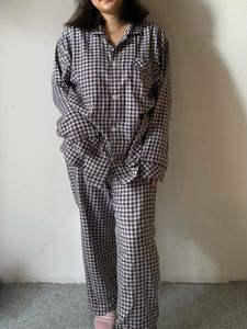 New Comfy Plaid Pajama Set