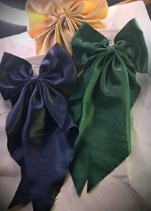 Satin Bow Hair Clips - Elegant &amp; Chic