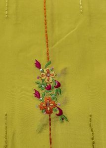 Biba Suit In Vibrant Yellow Colour