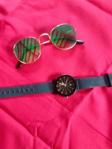 Sunglasses And Watch
