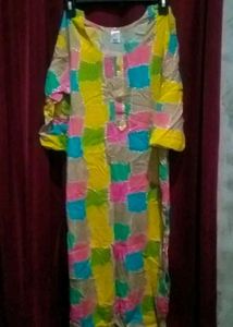 Colorful Patchwork Kurti