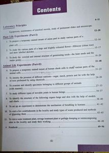 Biology Practical Manual for ICSE Class 9th