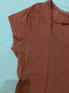Orange Basic T-Shirt | Kiabi Korean Brand
