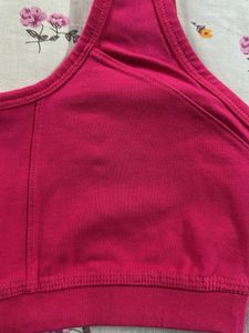 Pink Sports Bra- New