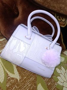 Purple Medium Size Handbag