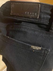 Kraus Black Denim Jeans