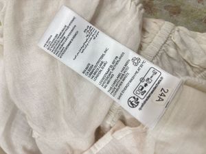 Cream Cottagecore Mini Dress