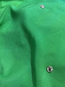 Pure Crape Green Embroidered Saree