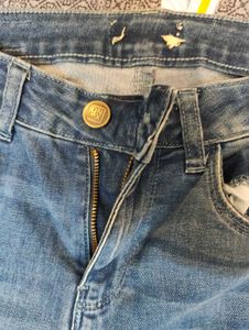 DNMX Mid-Wash Blue Jeans