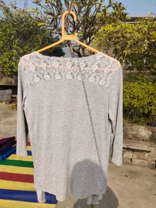 Gray Open Front jacket