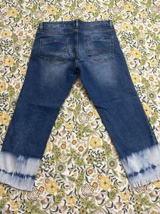 women’s Trendy Dip Dye Jeans