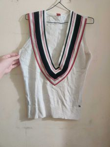 White Sweater Vest