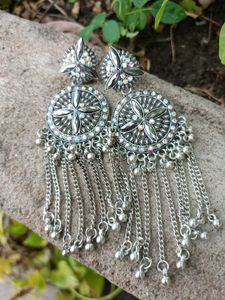 Silver Work Earings