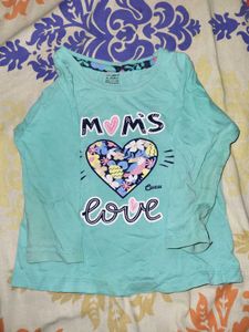 Cute "Mom's Love" Toddler Tee