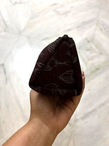 Ikkat Pouch Or Pencil Box