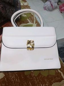 Bella Sac White Handbag
