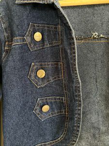Denim Cropped Jacket