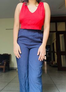 Garage Ribbed  Crop Top