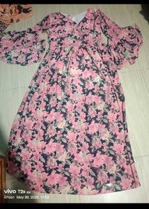 Floral Print Maxi Dress For Women