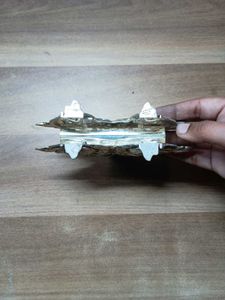 Silverplated Ornate Letter Holder